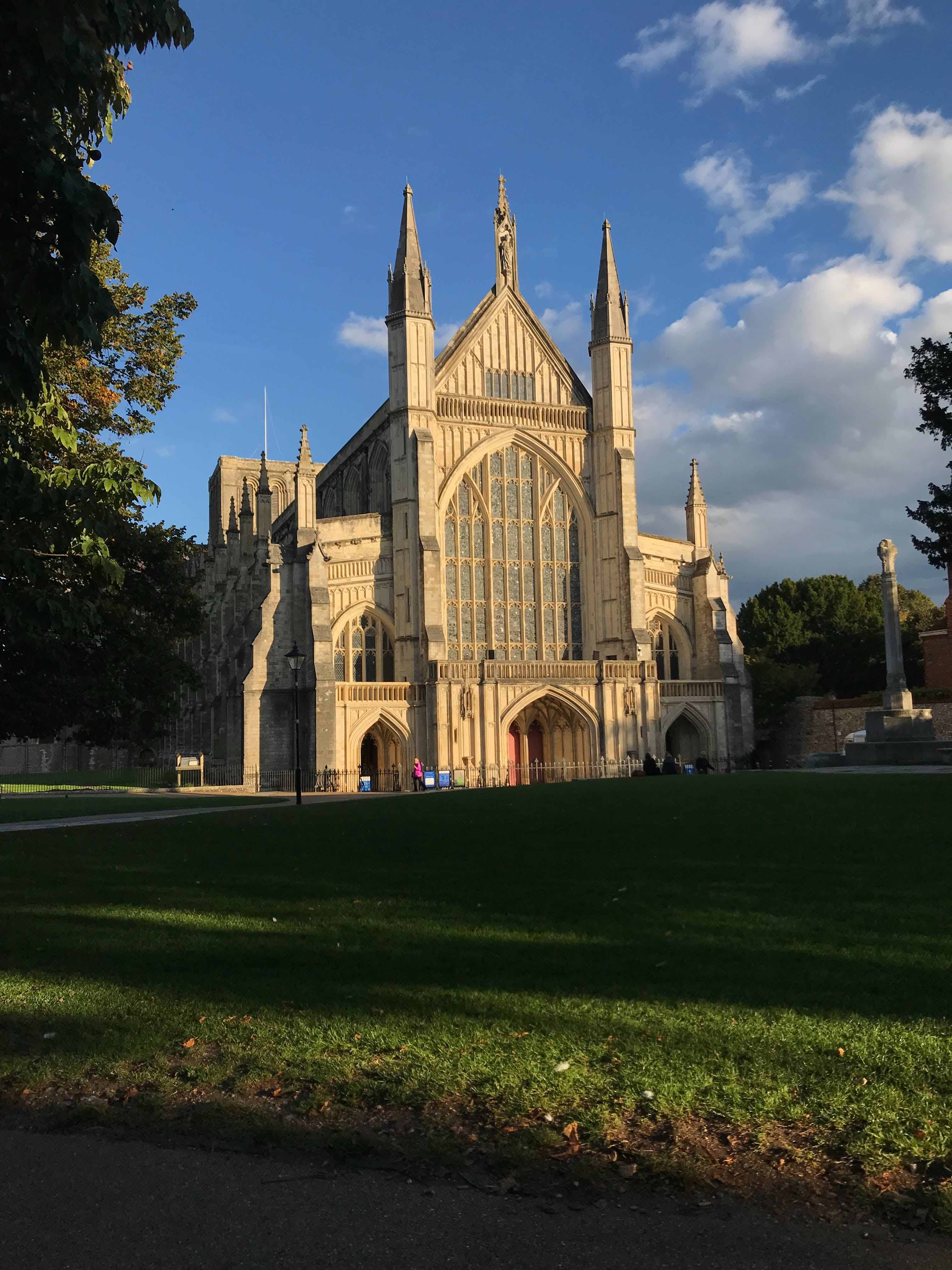 Winchester Cathedral, starting point of the Pilgrims’ Way (credits: John Cameron)