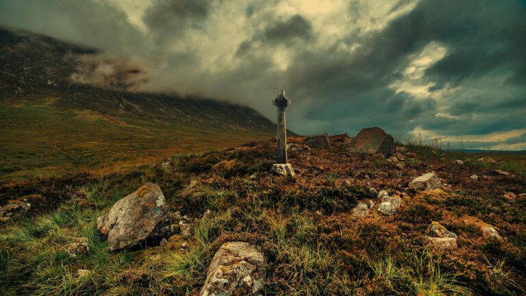 Scotland cross landscape